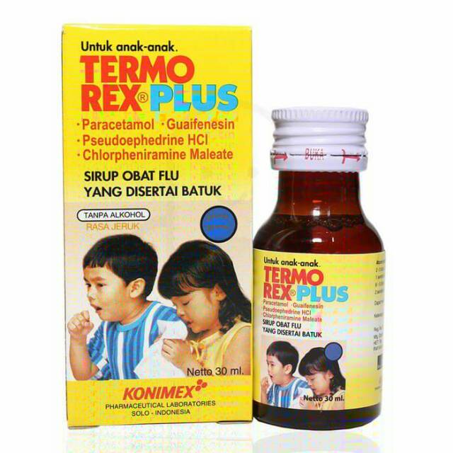 Jual Termorex Plus Sirup 30 Ml 