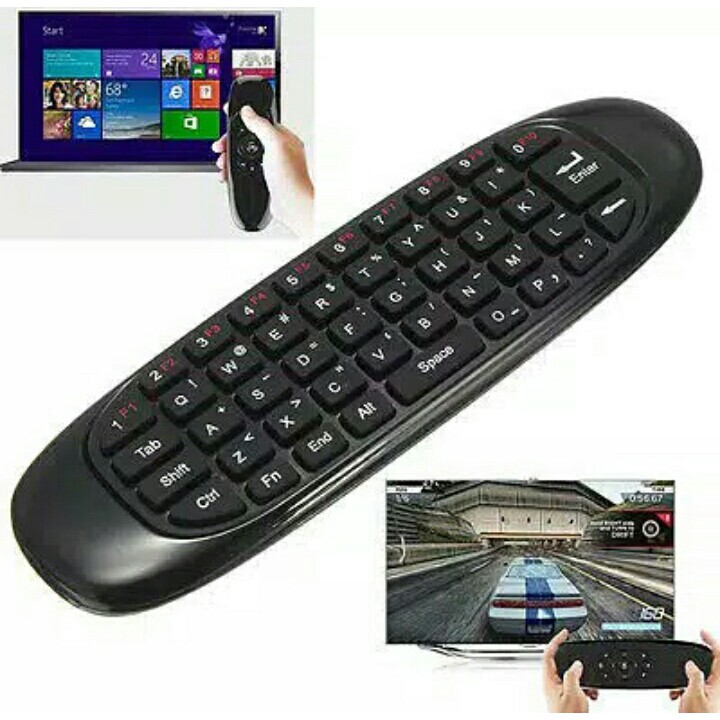 Air Mouse Wireless Keyboard Remote 2.4 Ghz 3D Motion