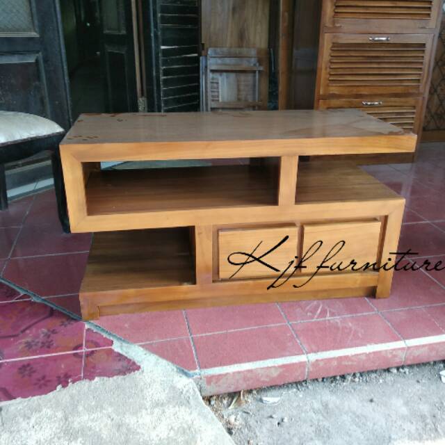 Bufet tv minimalis lemari tv mini p 100