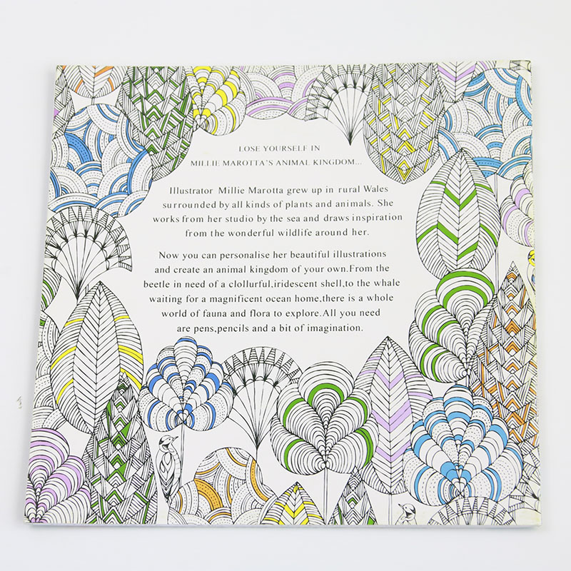 1 Pc Buku Gambar Mewarnai 24 Halaman Motif Binatang Bahasa Inggris Untuk Anaksekolahkantor-7