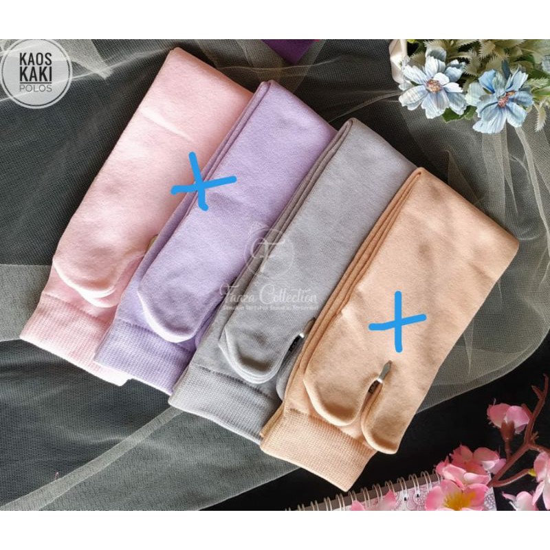 Kaos Kaki Polos Faaza Collection