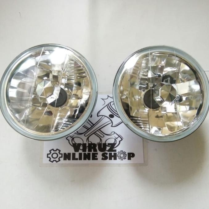 LAMPU DEPAN SUZUKI JIMNY KATANA BULAT KRISTAL |ORIGINAL PART