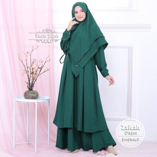 Gamis zaidah/zaidah dress by fania hijab
