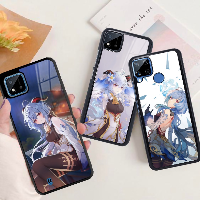 (B27) CASE GLOSSY REALME C1 C2 C3 C11 C12 C15 C17 C20 C21 C25 7i C11 2021 | CASE GANYU GENSHIN IMPAC
