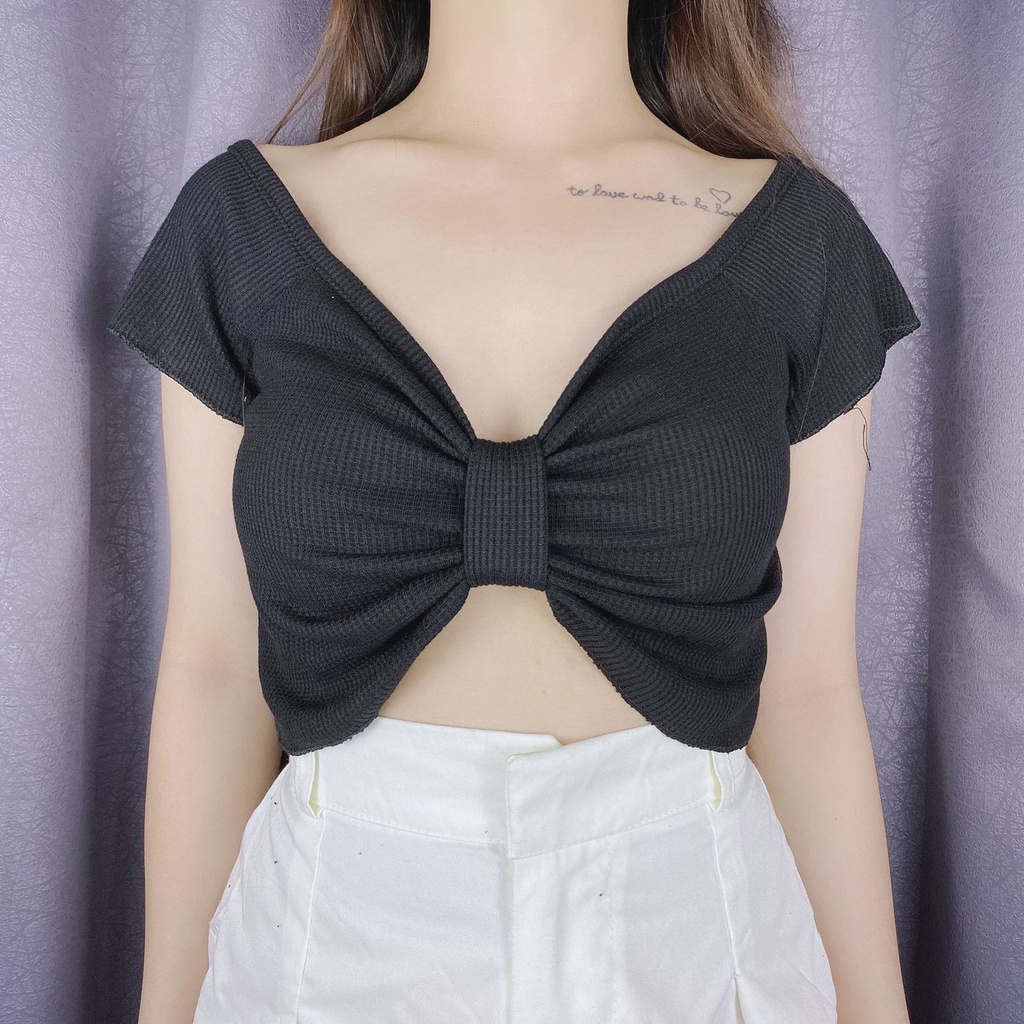 Croptop Ribbon Summer RIB / croptop pita