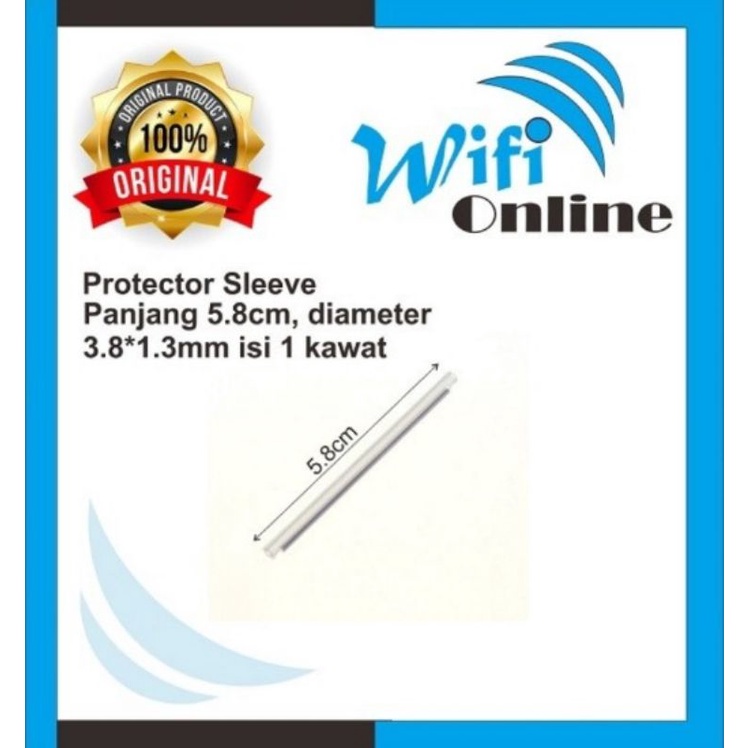 Protection Sleeve 1 kawat diameter 3.8*1.3mm min beli 100pcs