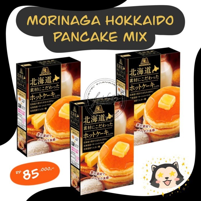 

BISA COD Morinaga Hokkaido Pancake Mix NO.1 JAPAN