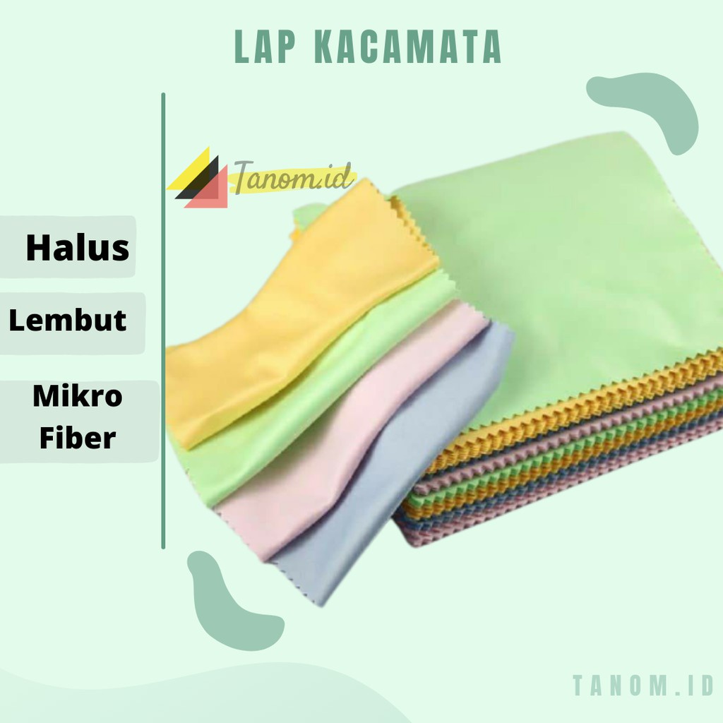 Lap kacamata besar tebal lembut dan halus