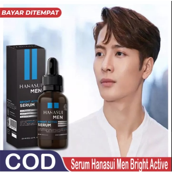 Hanasui Men Bright Active Serum  Serum Wajah untuk Pria