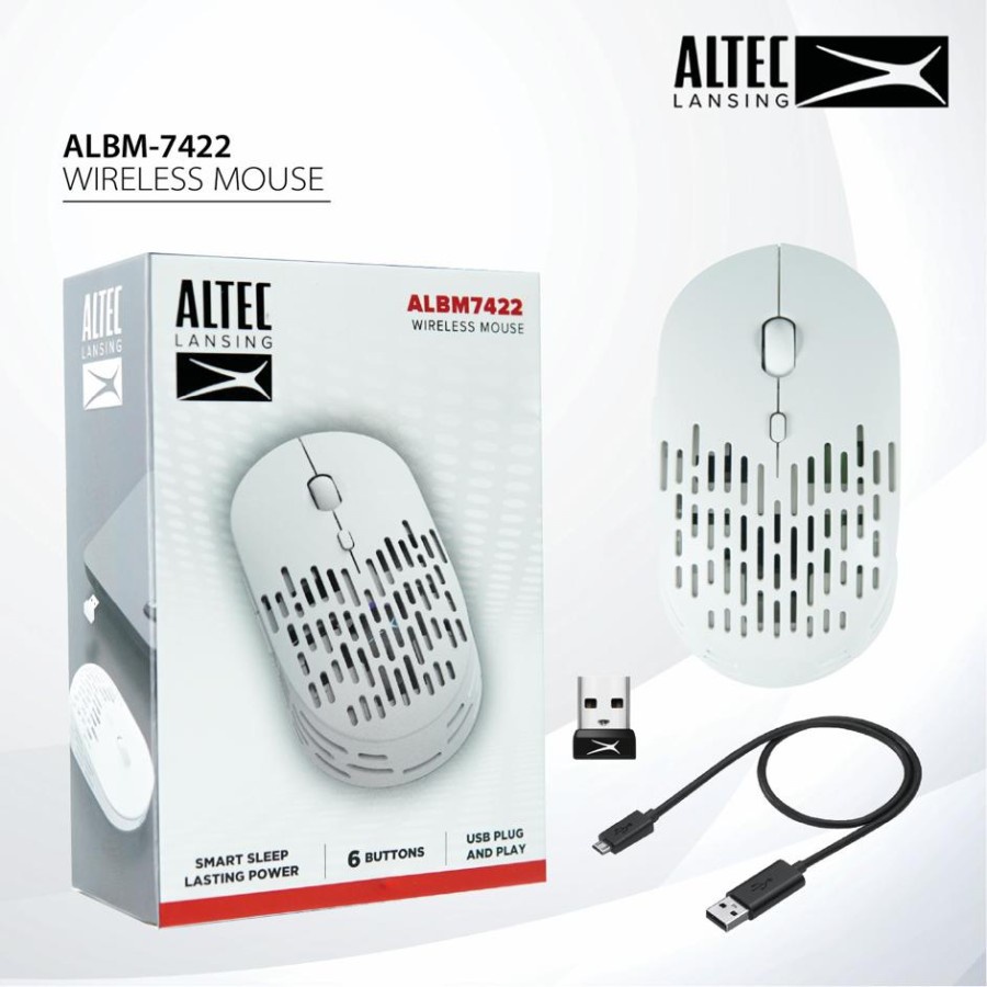 Mouse Wireless Altec Lansing ALBM-7422 Rechargeable |Altec ALBM7422