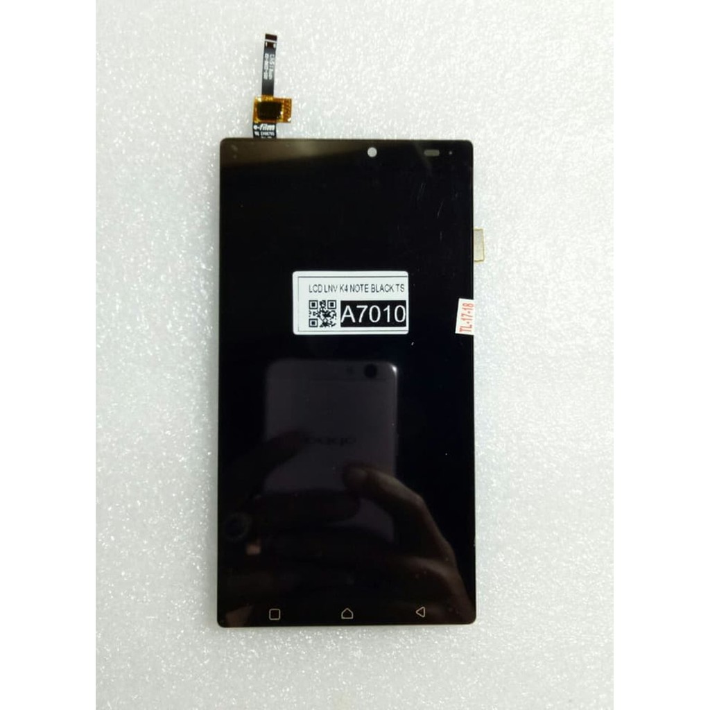 LCD LENOVO A7010 SAMA TOUCHSREEN HITAM ORI VIBE K4 NOTE A7010-A48