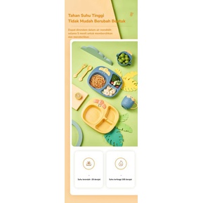 Paket Alat Makan Bayi / Anak Gambar Wortel / Peralatan Makan Anak
