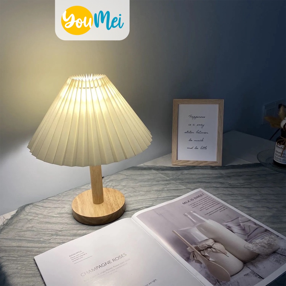 3 in 1 Lampu Meja Samping Kamar Tidur Minimalis Besar  Aesthetic Led Korea (Sleep Lamp) - PH-HZJ-60005