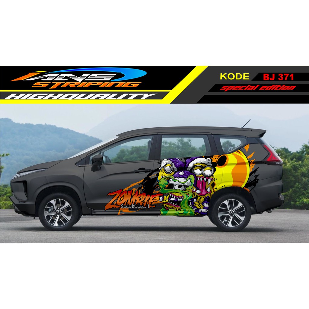 STICKER MOBIL XPANDER / DECAL STICKER MOBIL / STIKER MOBIL MINON / STIKER TOYOTA