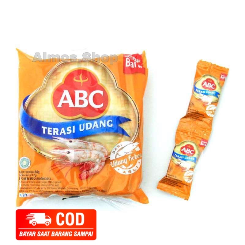 Terasi Udang ABC 1 pack isi 20 sachet