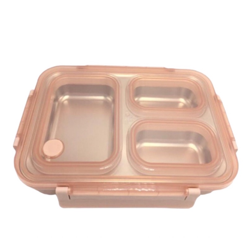 kotk makan sainless 3 sekat   kotak makan sekat   lunchbox   lunchbox stainless   kotak makan sekat 