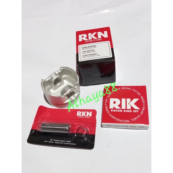 PISTON KIT SEHER KIT SET MEGA PRO NEW,VERZA CRF P3N 14 OS STANDAR,50 RKN