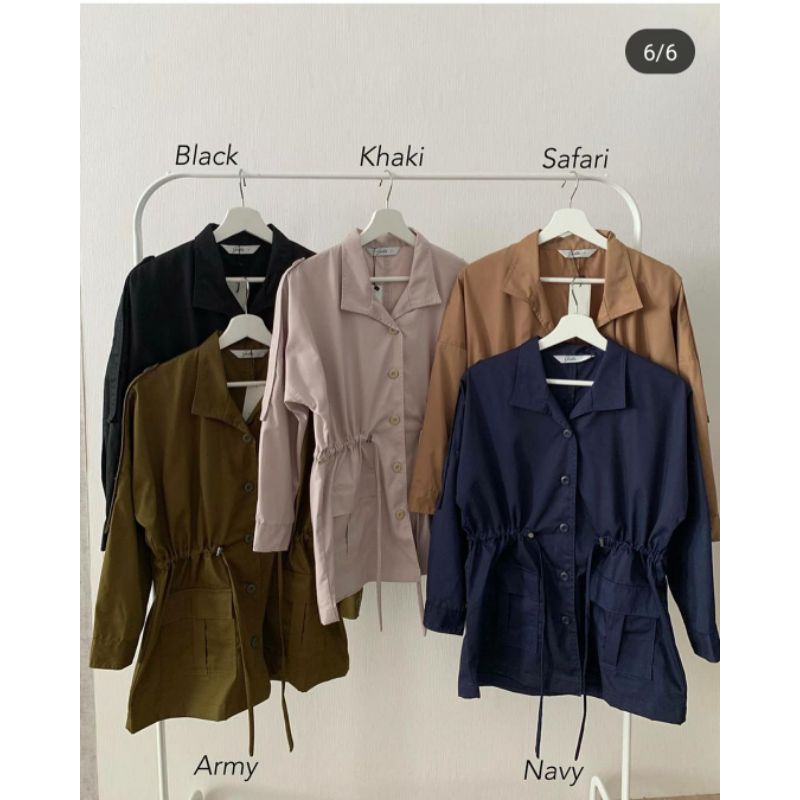 Geulis Anne Outer Parka Khaki