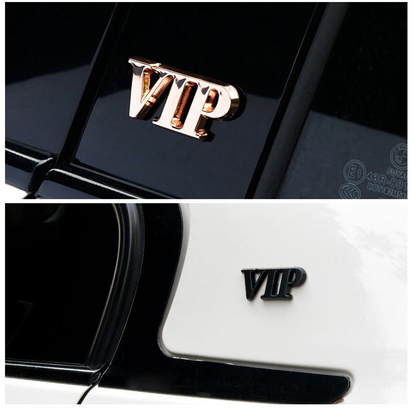 Stiker Emblem Logo Night Knight Vip Bahan Metal Untuk Volkswagen Honda Suzuki Daihatsu Volvo B