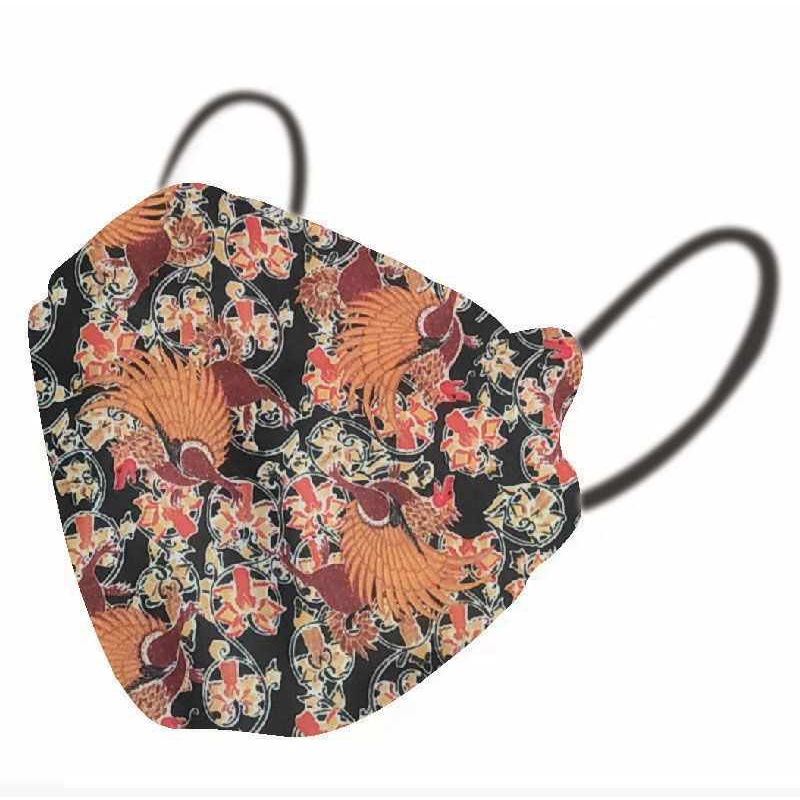 KF94 BATIK 10 PC - MASKER KF94 KOREA 4PLY MOTIF BATIK BEST SELLER