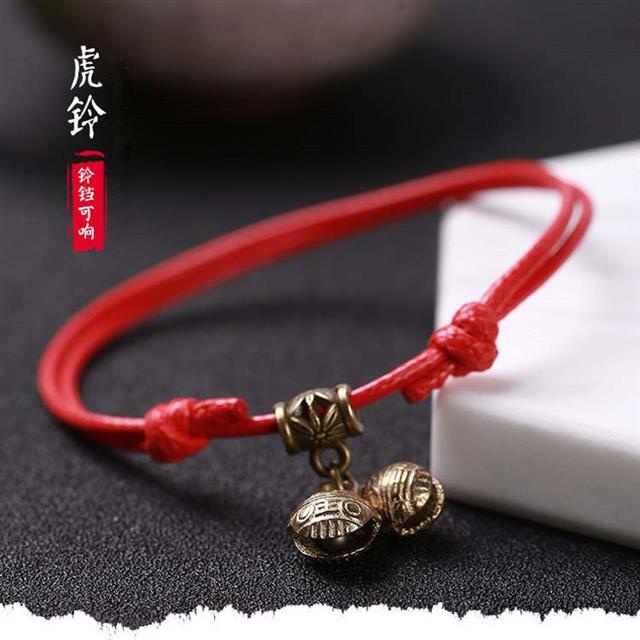 Gaya Retro gelang Bell Han Cina pakaian aksesoris kostum kuno tahap kinerja siswa perempuan pria gel