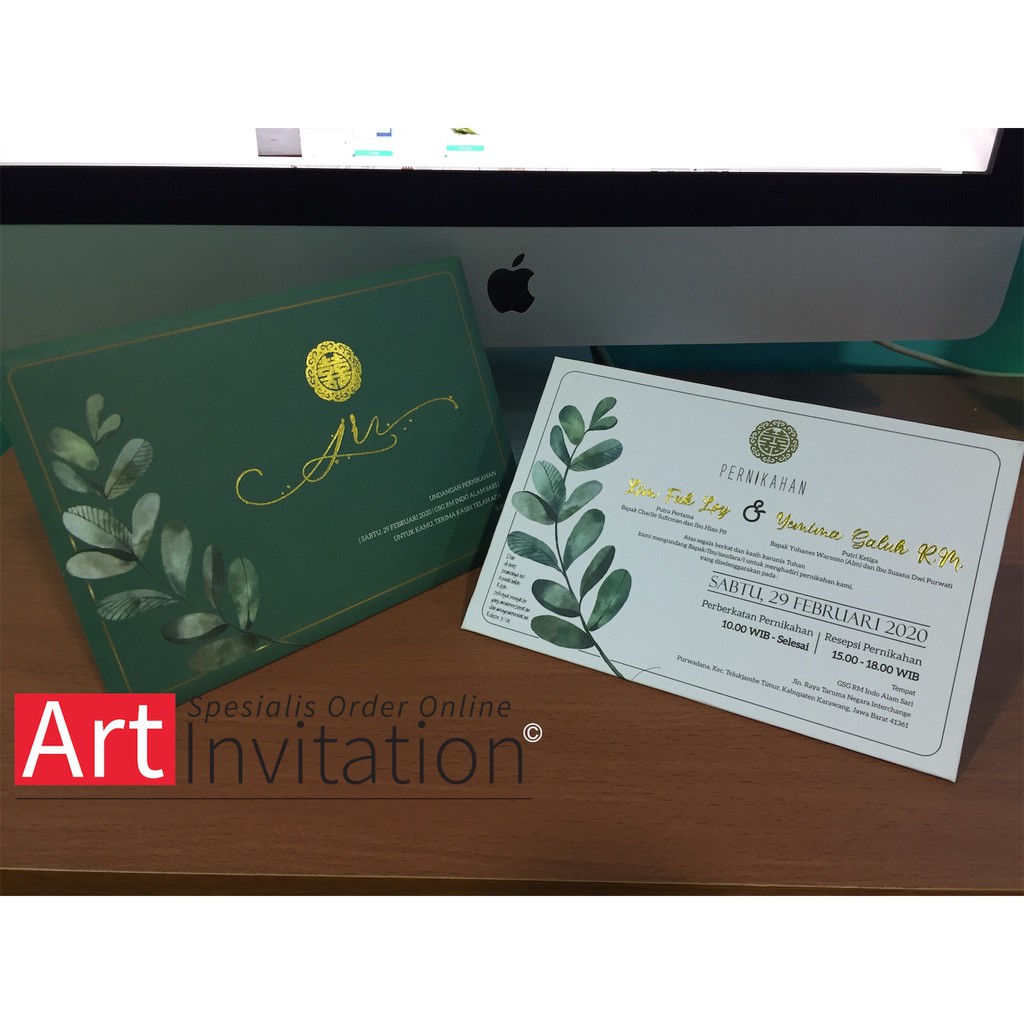 Undangan Pernikahan Mandarin