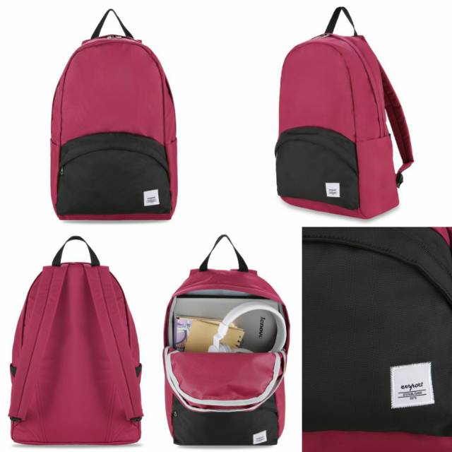 Tas ransel wanita tas sekolah Exsport Abby tas kuliah cewek
