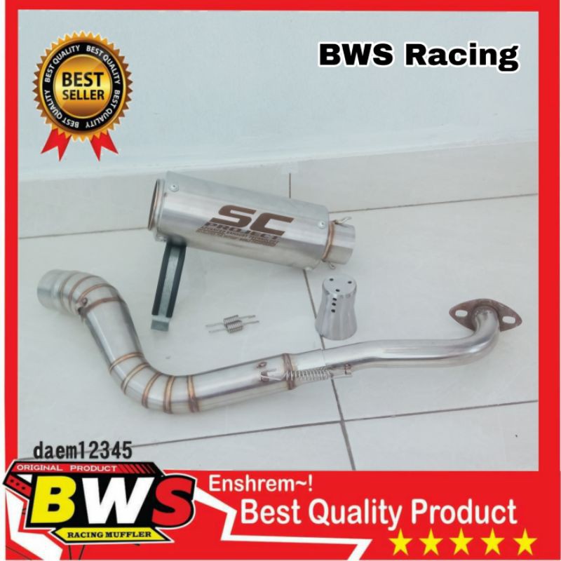 Knalpot SC project Aerox155 Lexi