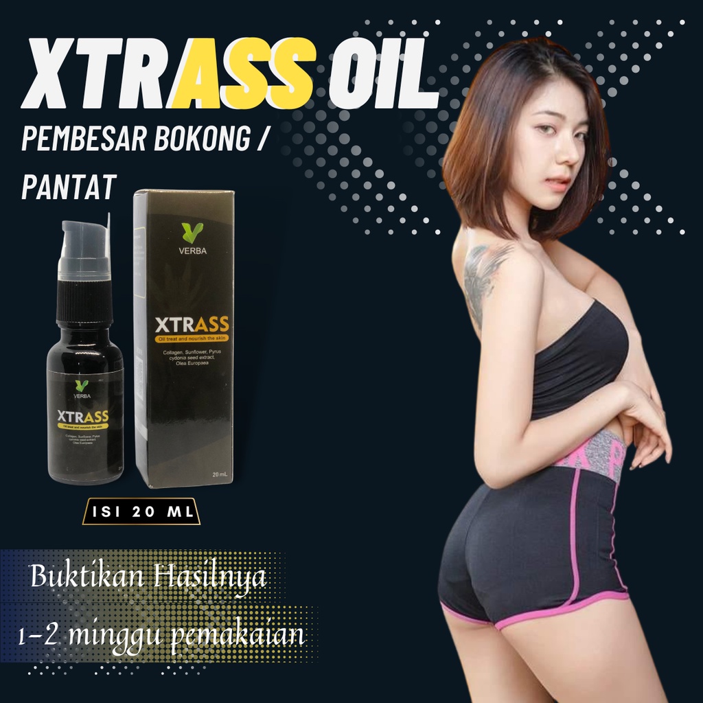 [ TERBUKTI ] OBAT PEMBESAR PANTAT BOKONG PRIA WANITA XTRASS OIL ASLI ORIGINAL HASIL PERMANEN NO 1