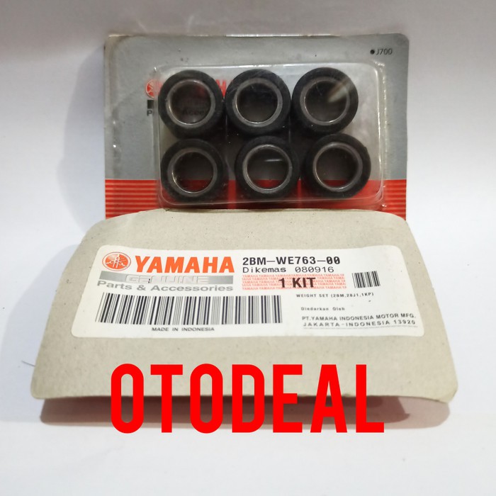 COD : Roller Set Xeon Mio M3 Z S Soul Gt Fino 125 N Max 2BM 2PH 44D .123 (JAM-1503)