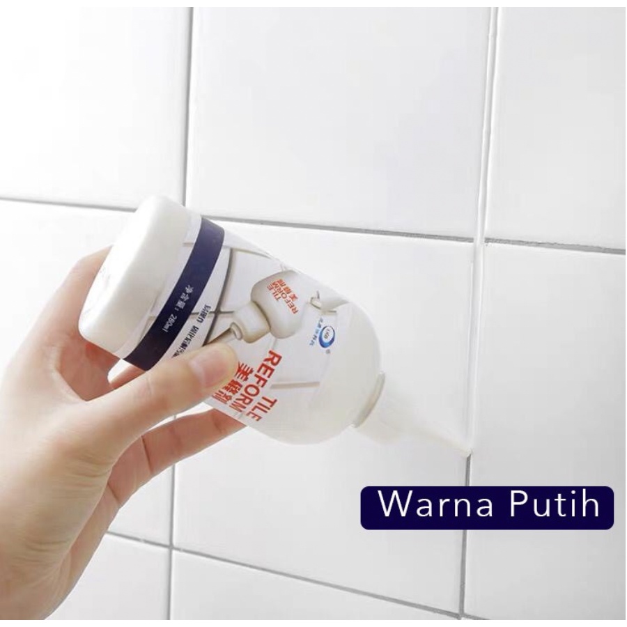 Tile Reform Waterproof Pengisi Celah Nat Keramik Ubin Anti Jamur 280ml