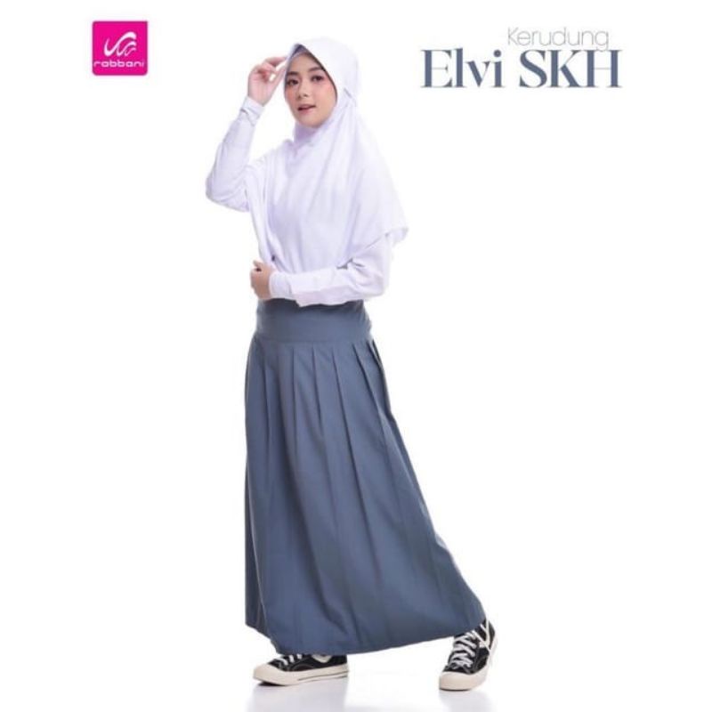 Kerudung Sekolah Instan Rabbani Elvi Skh