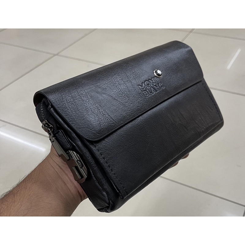 handbag mont blanc clutch pena tas tangan pria/wanita 558