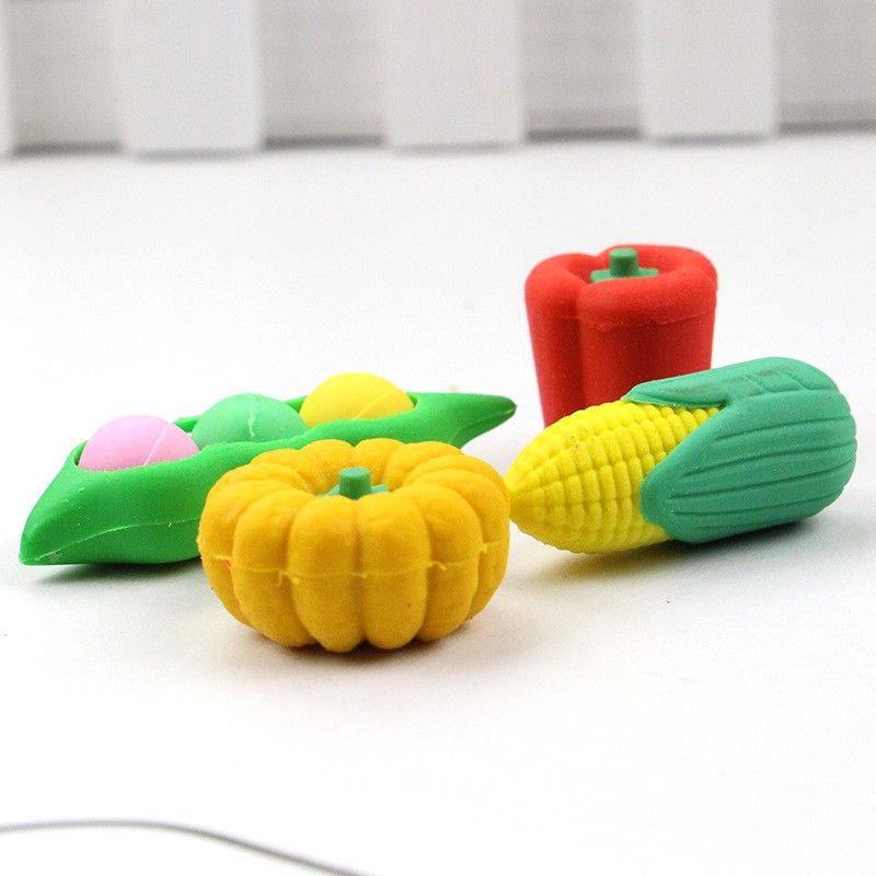 fruit eraser penghapus pensil motif buah penghapus pensil unik