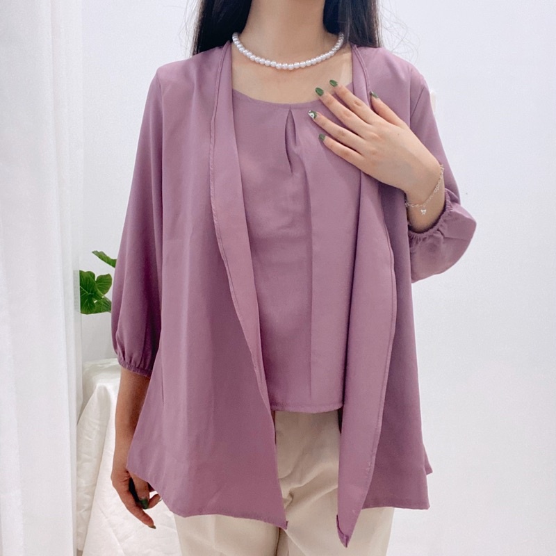 LUCA Cardigan Outer Top 2in1 0343