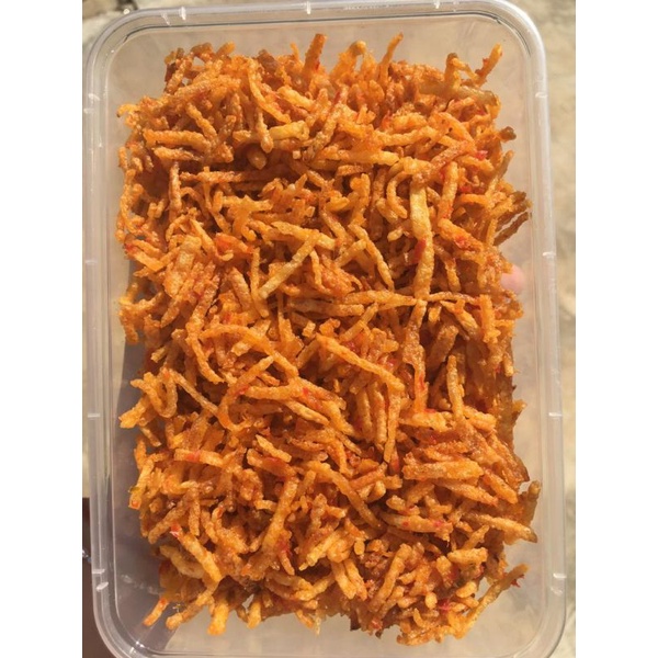 

Kering Kentang Camilan Crispy Snack Kentang Potato Spicy Dapur Mas El