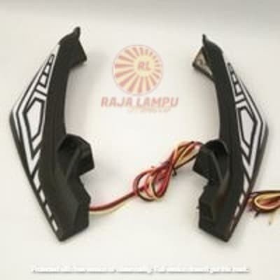 LAMPU ALIS AUDI AEROX PLUS SEN LAMPU VARIASI AEROX ALIS AUDI GARANSI - Biru