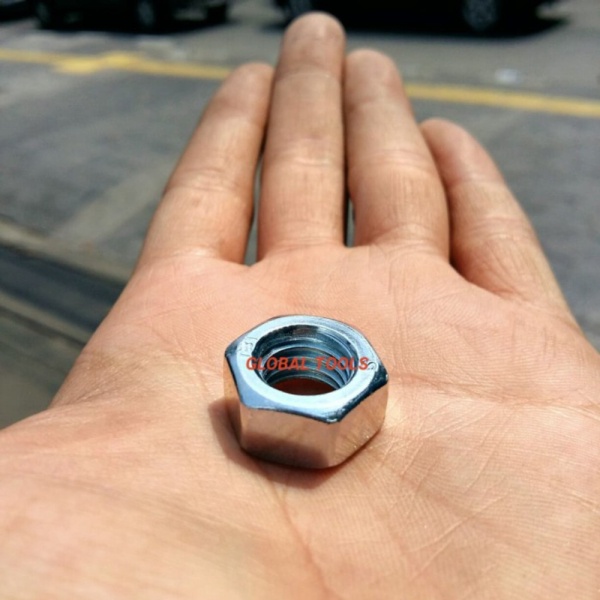 Stock Baru  Mur putih M5 mur galvanis 5mm not fischer hilti sanko tekiro Tools global