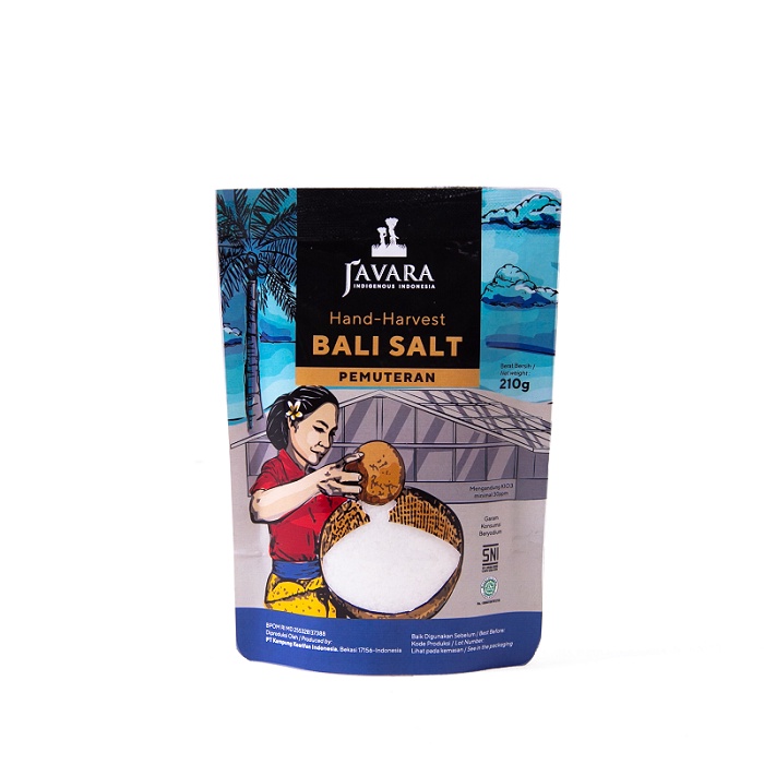 

Javara - Bali Artisan Salt (Pemuteran) - 210 gr