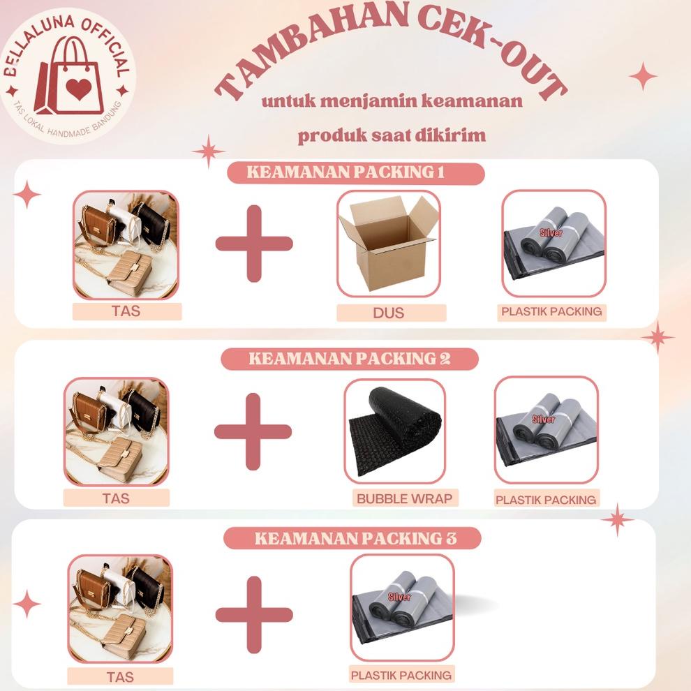 TAS SELEMPANG PESTA COUDRAY TA108B5 HITAM KULIT RANTAI MURAH TAS SELEMPANG RANTAI TAS SLINGBAG RANTA
