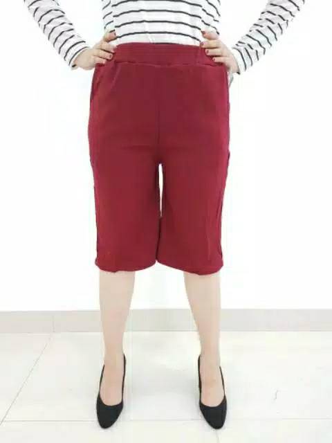 KULOT PENDEK JUMBO 7/8 // CELANA KULOT PENDEK JUMBO / KULOT PENDEK JUMBO WANITA