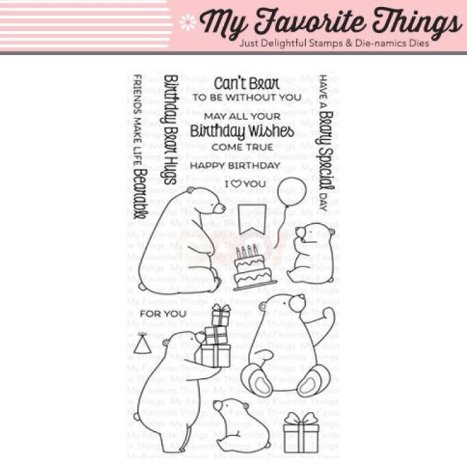 

New! Clear Stamps / Stempel / Cap2An Birthday Bears - Ulang Tahun, Beruang Murah