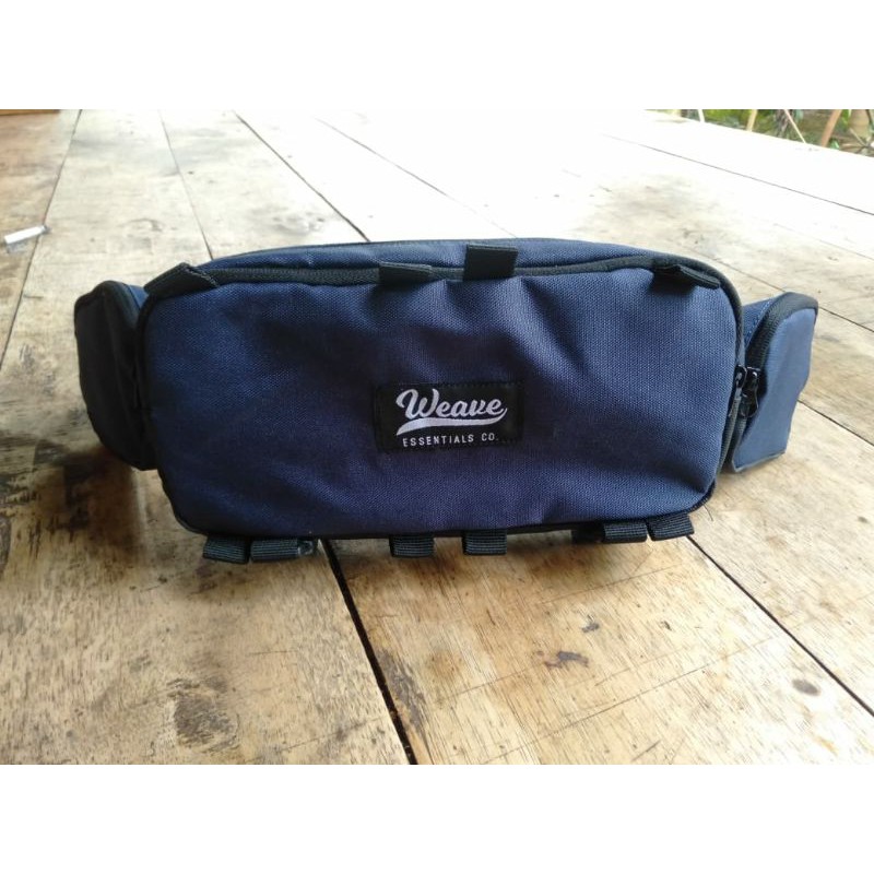 Waist bag Slingbag Tas selempang weave / tas waistbag distro weave