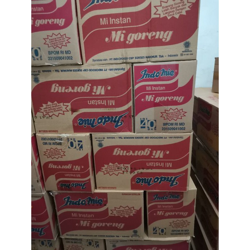 

INDOMIE GORENG PER DUS ISI 40 PCS