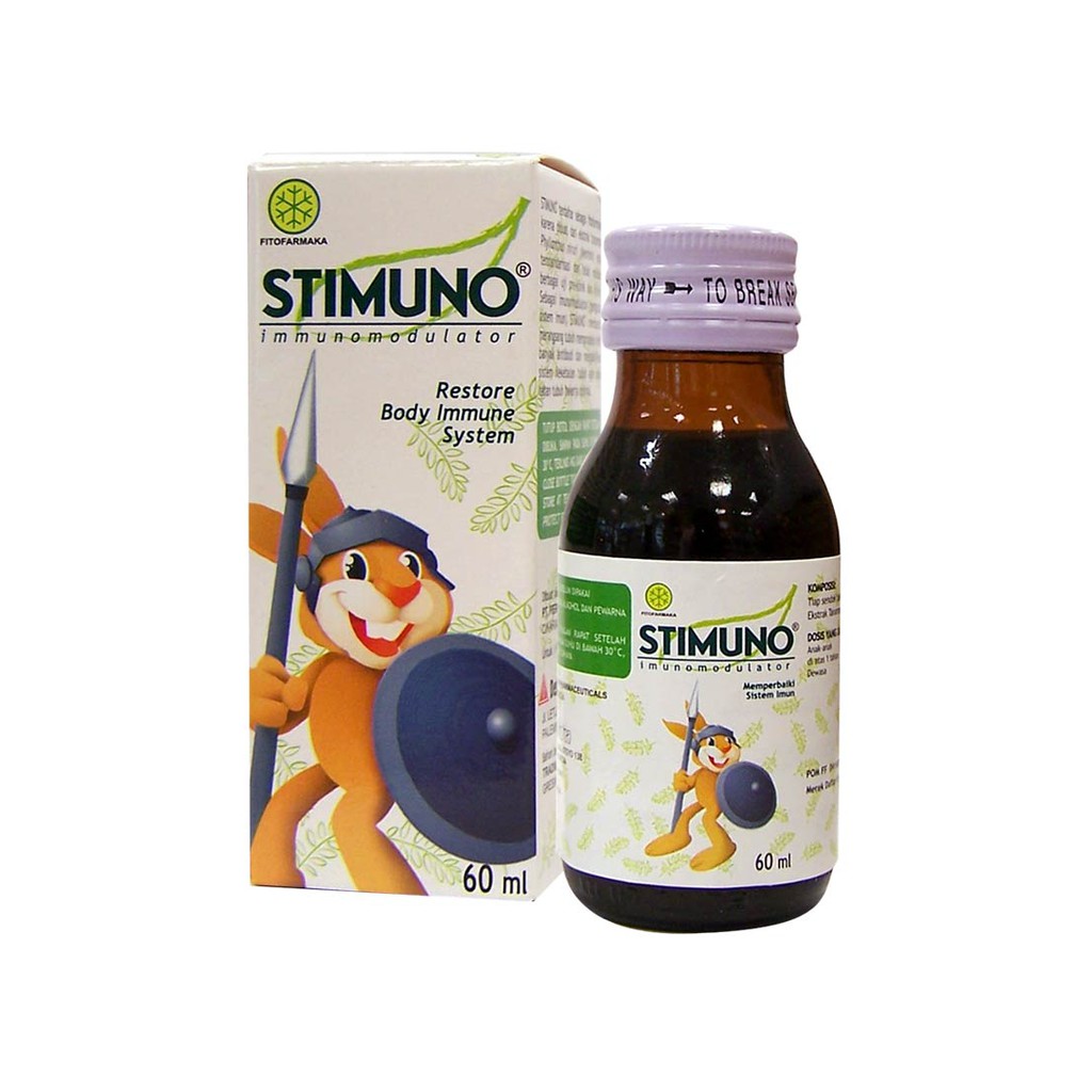 Stimuno Syrup 60ml &amp; 100ml membangun sistem imun