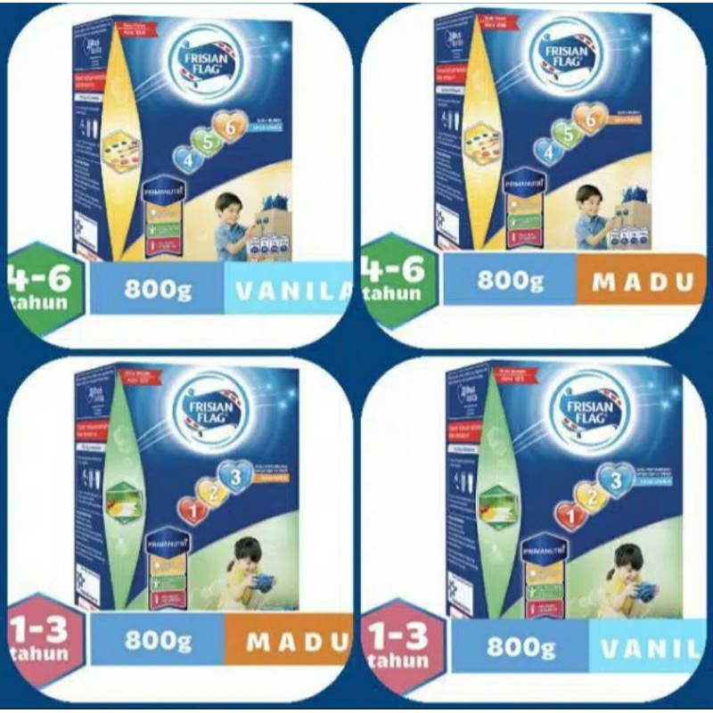 FRISIAN FLAG 456 800gr (COKLAT / MADU / VANILLA)