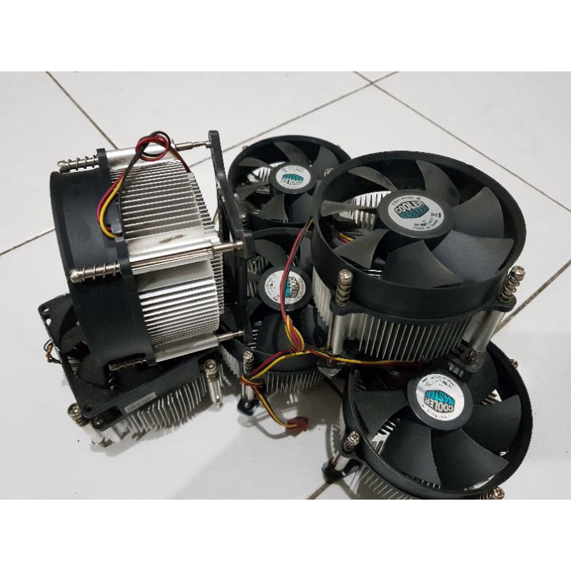 Fan processor cooler master socket 775