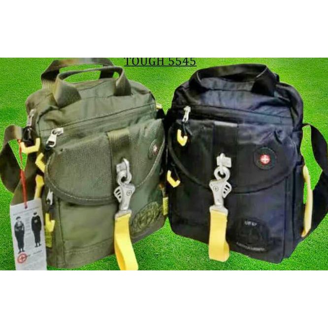 ZL56 TAS SELEMPANG ARMY TOUGH JEANSMITH M5545 1L8W