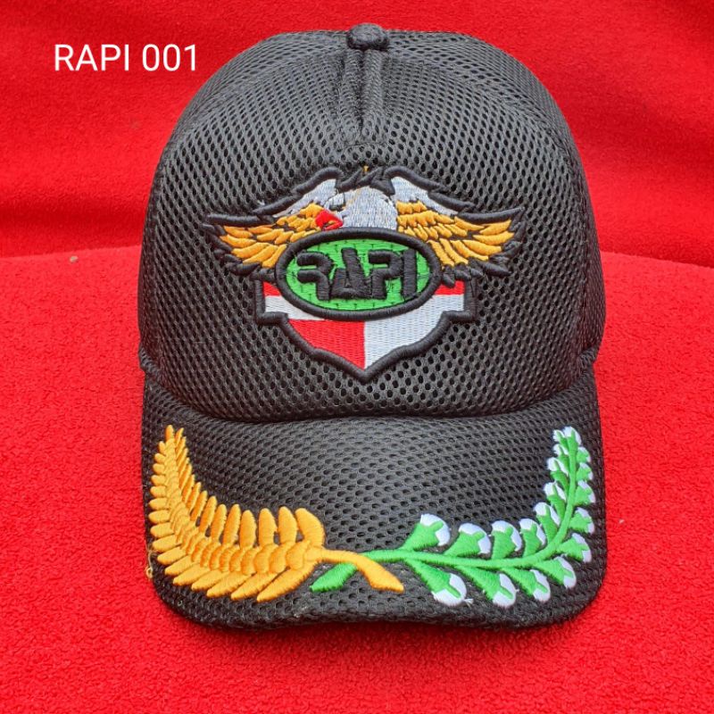 TOPI RAPI BAHAN JARING/ DOBEL MES