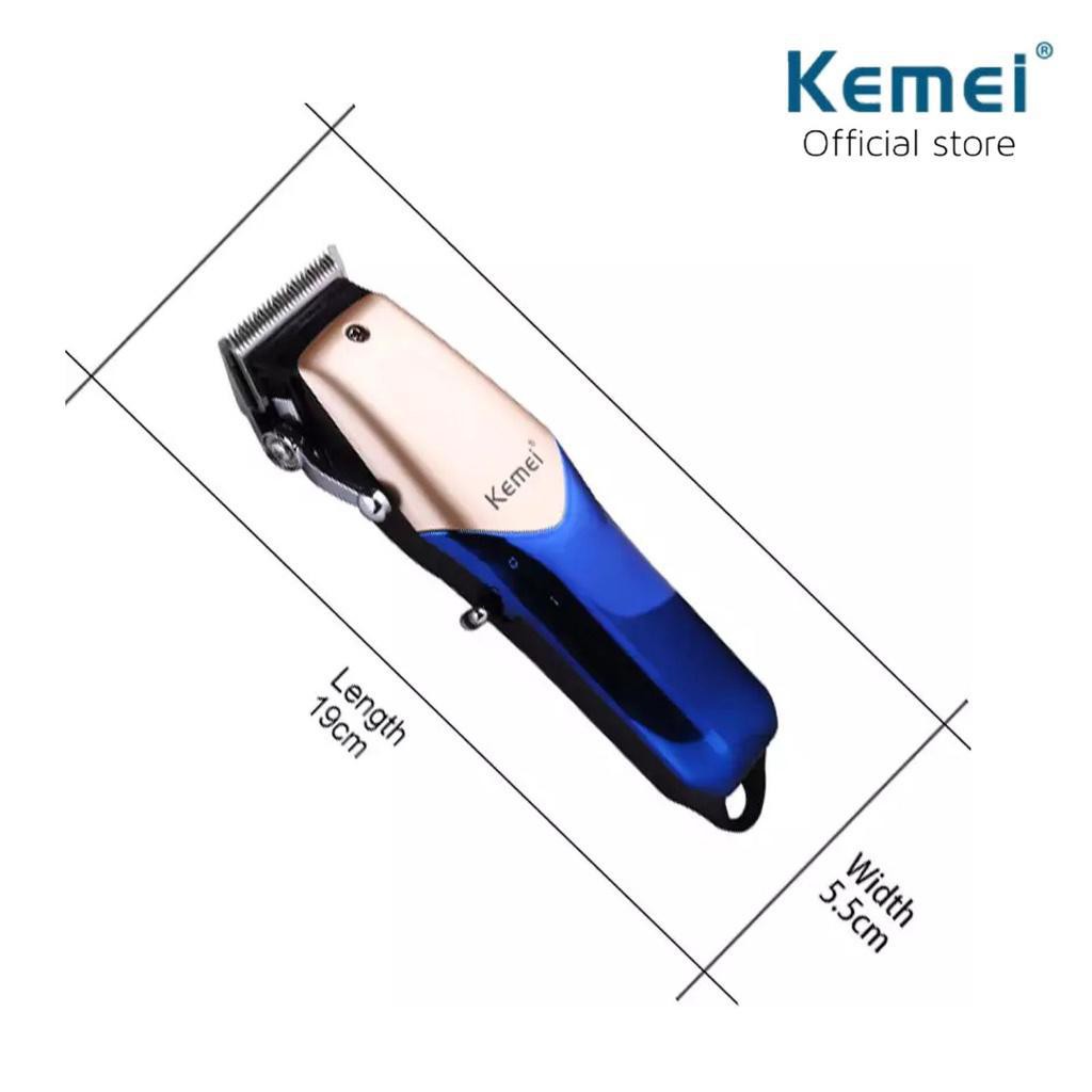 KEMEI 2615 ORIGINAL CUKURAN RAMBUT ELEKTRIK CAS HAIR CLIPPER RECHARGEABLE CORDLESS KM 2615 KM2615 KM2615